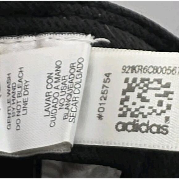 Adidas The Collection SnapBack Baseball Hat Cap Climalite Black‎ White Pocket - Picture 13 of 13